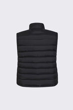 Black Puffer Sleeveless Jacket With Flap - Bobbinbash - - Black Puffer Sleeveless Jacket With Flap - Bobbinbash - #tag3#