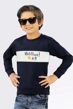 Boys Navy Hallwo Sweatshirt - Bobbinbash - - Boys Navy Hallwo Sweatshirt - Bobbinbash - #tag3#