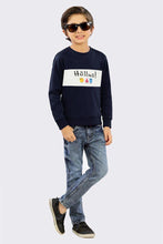 Boys Navy Hallwo Sweatshirt - Bobbinbash - - Boys Navy Hallwo Sweatshirt - Bobbinbash - #tag3#
