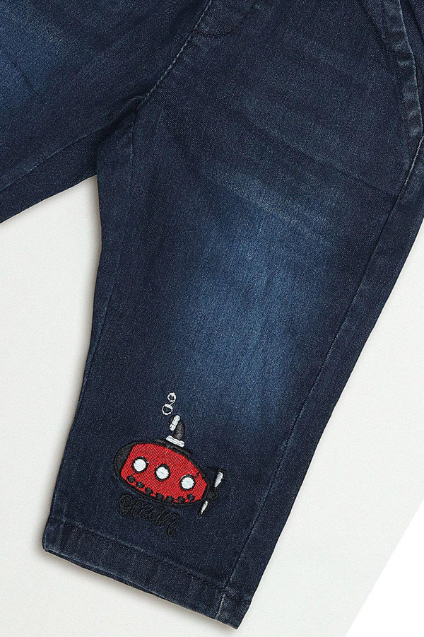 Embroided Infants Jeans - Bobbinbash - - Embroided Infants Jeans - Bobbinbash - #tag3#