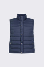 Navy Puffer Sleeveless Jacket With Flap - Bobbinbash - - Navy Puffer Sleeveless Jacket With Flap - Bobbinbash - #tag3#