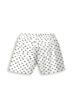 White Printed Shorts - Bobbinbash - - White Printed Shorts - Bobbinbash - #tag3#